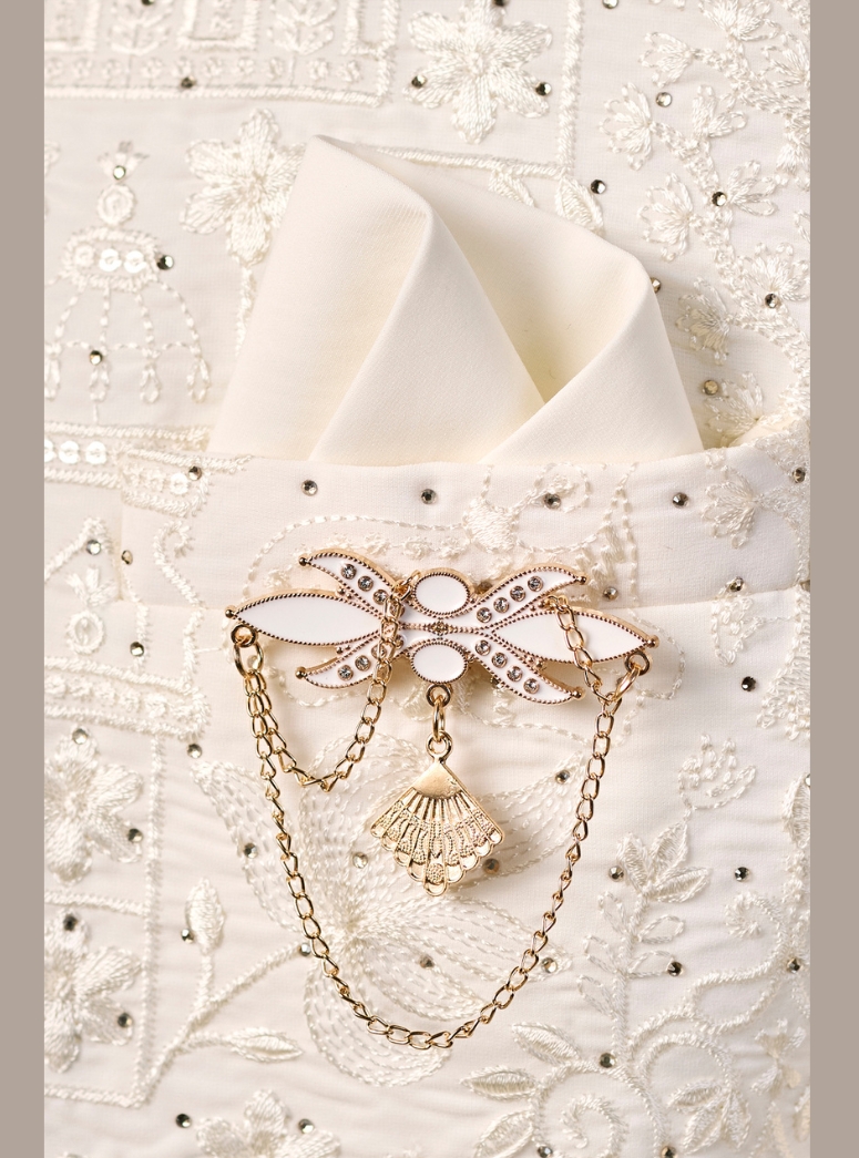 PEARL WHITE JODHPURI
